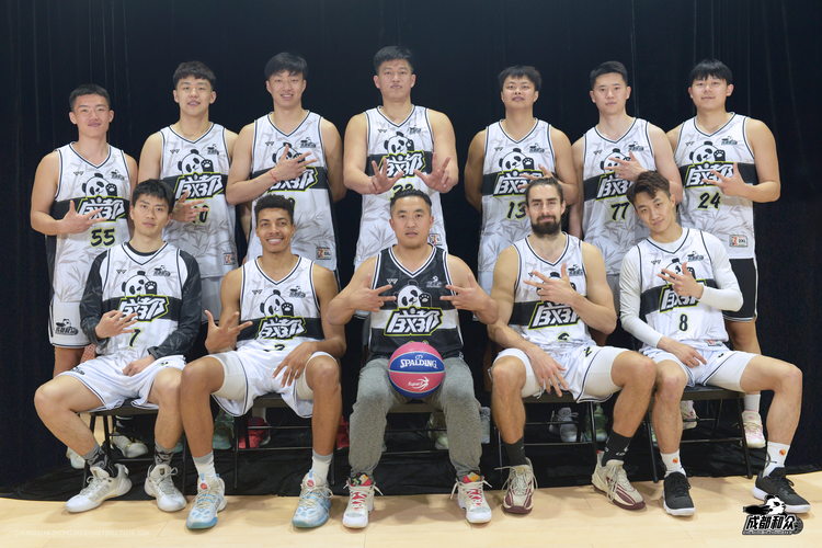 Chengdu Hezhong 3x3 squad in their official team kit