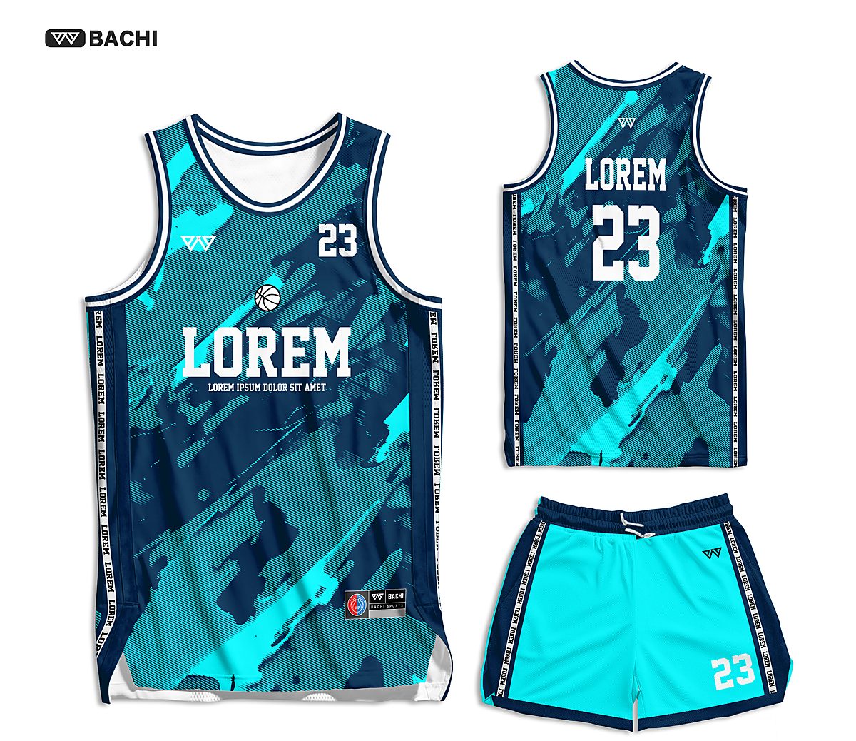 GD6006 custom basketball reference style — made to order by BACHI SPORTS