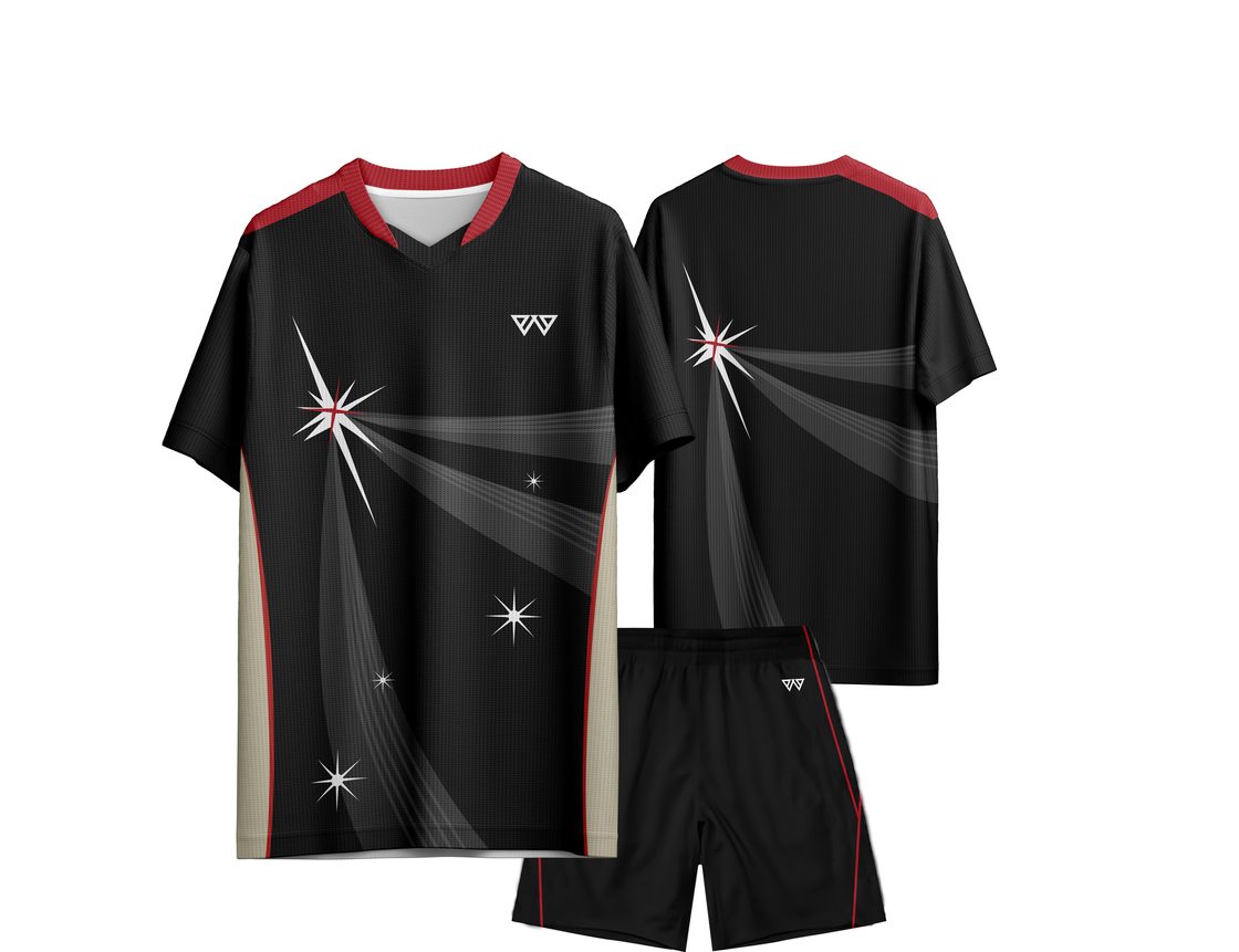 GD5127 custom racket sports reference style in black — made to order by BACHI SPORTS
