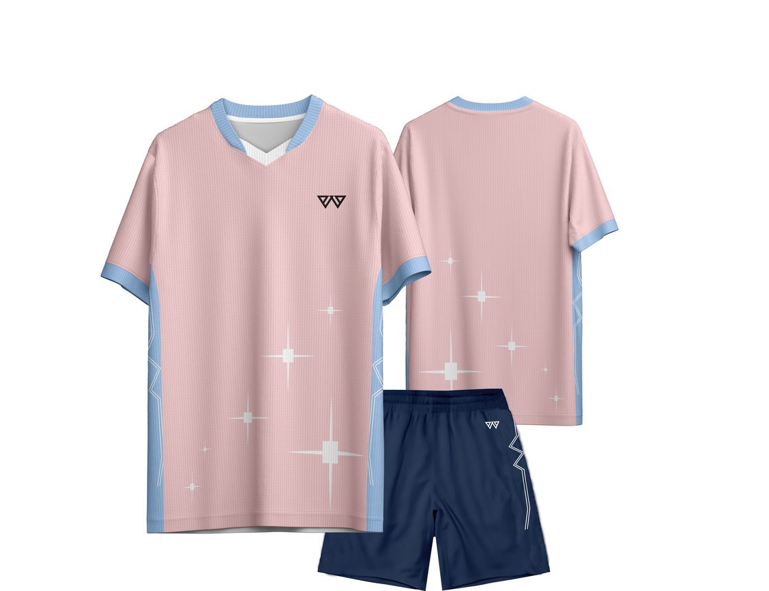 GD5149 custom racket sports reference style in pink — made to order by BACHI SPORTS