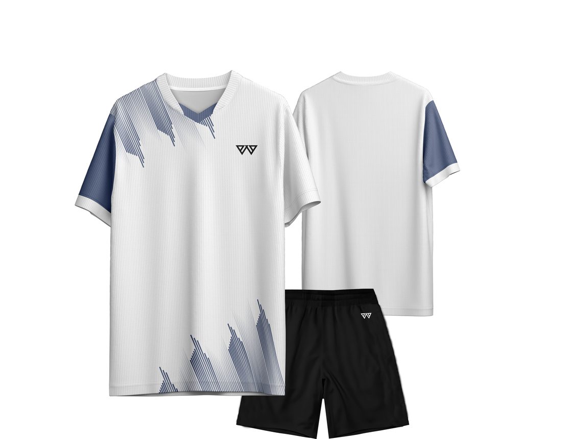 GD5254 custom racket sports reference style in white — made to order by BACHI SPORTS