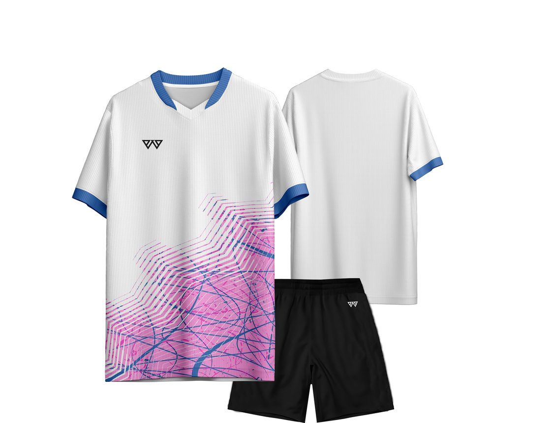 GD5265 custom racket sports reference style in white — made to order by BACHI SPORTS
